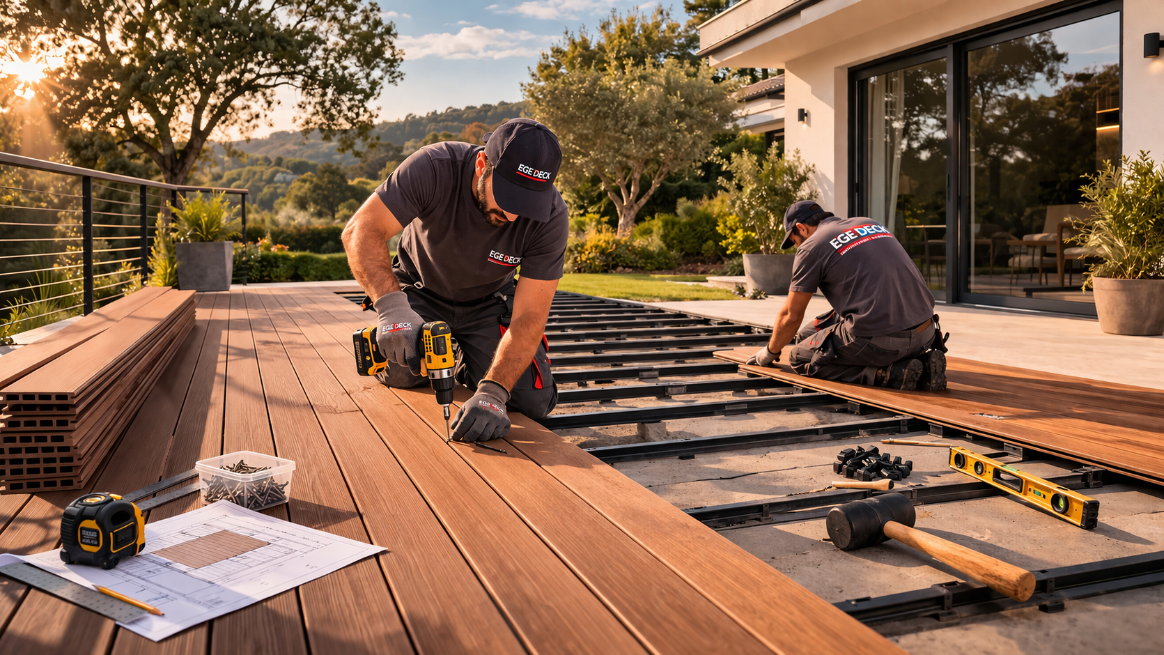 Deck montaj öncesi alan planlama