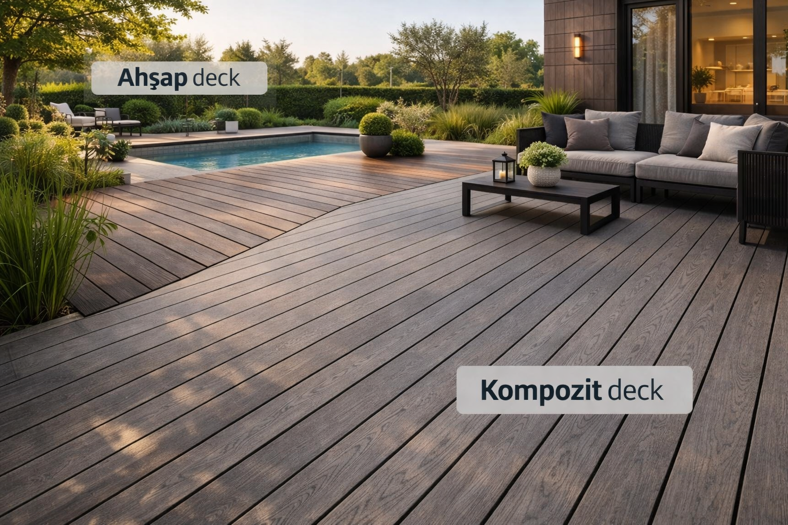 Deck kullanım alanları