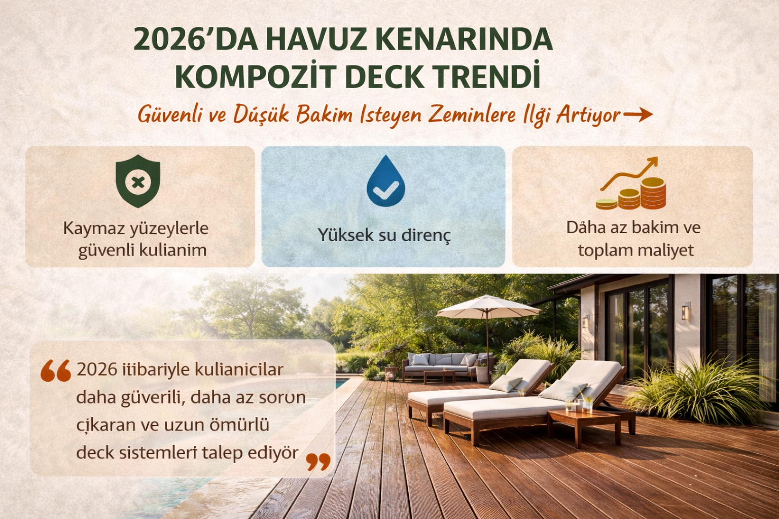 2026 havuz kenarı zemin trendleri infografiği